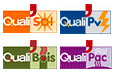 Nos Formations QualiPV Elec, QualiPV Bâti, Qualisol, QualiPac, QualiBois Air, QualiBois Eau